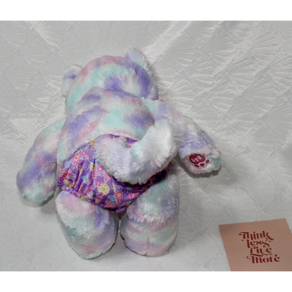 16" Build-A-Bear Pastel Swirl Cat Plush - Picture 2 of 2
